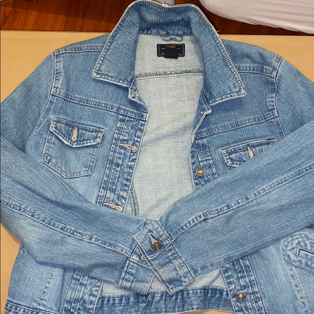 Route 66 Vintage Look Jean Jacket